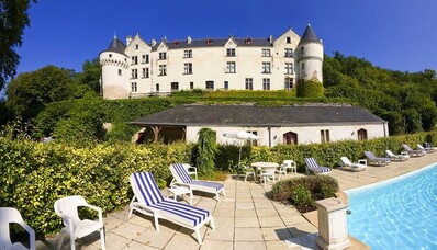Pronájem vrtulníku pro Le Château de Chissay v údolí Loiry