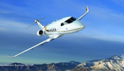 pronájem soukromého letadla Challenger 350 Business jet