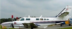 Pronájem soukromého letadla CESSNA 406