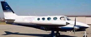 CESSNA 340 pronájem soukromého letadla