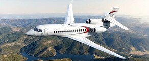 FALCON 8X: Pronájem soukromého letadla 
