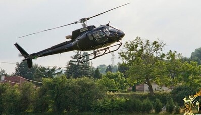 Le Puy du Fou vrtulníkem