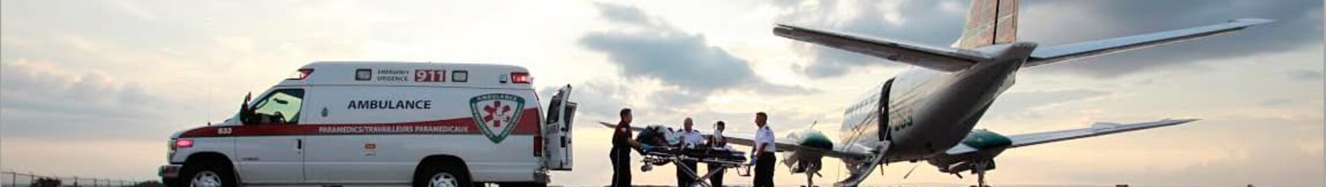 Let sanitním letadlem – Air Ambulance