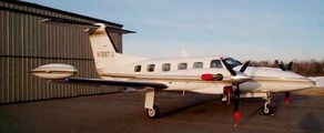 PIPER CHEYENNE IIpronájem soukromého letadla
