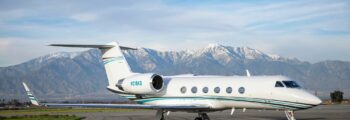 Gulfstream G450 dans les airs