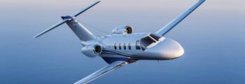 Pilatus PC24 à l'atterrissage