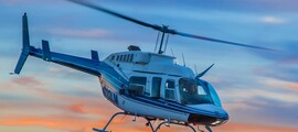 Hélicoptère Dauphin AS 365 intérieur