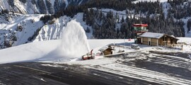 Milán - Courchevel: přeprava vrtulníkem