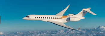 Gulfstream G450 dans les airs