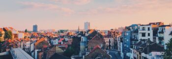 Bruxelles vue de la ville