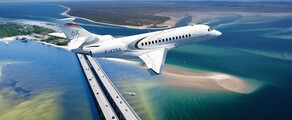 Falcon 6X: Pronájem soukromého letadla
