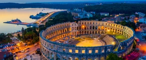 Pula : pronájem soukromého letadla 
