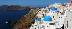 Santorini-Thira : pronájem soukromého letadla 
