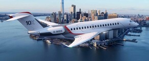Falcon 10X pronájem soukromého letadla