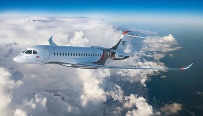 Dassault Letectví uvádí na trh Falcon 10X, své nejvýkonnější soukromé letadlo