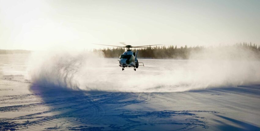 Pronájem vrtulníku - H160