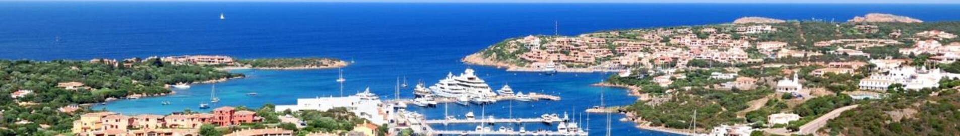 Soukromé letadlo a vrtulník v Porto Cervo