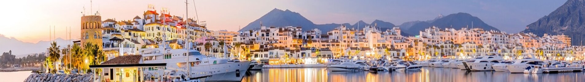 Soukromý tryskáč a vrtulník v Puerto Banus