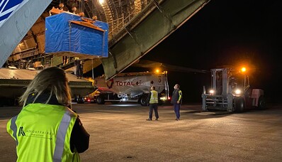 Největší nákladní letadlo na světěAntonov 225 bylo zničeno