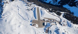 Milán - Courchevel: přeprava vrtulníkem