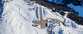 Lyon - Courchevel: přeprava vrtulníkem