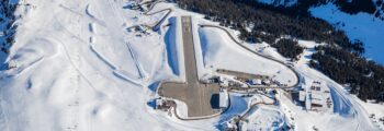 Ženeva - Davos: přeprava vrtulníkem