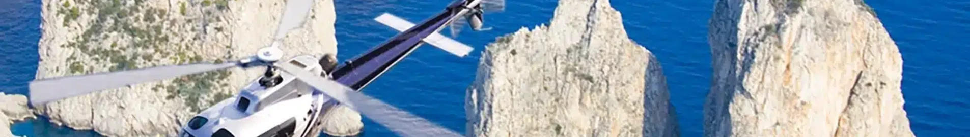 Neapol - Capri: přeprava vrtulníkem