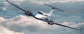 King Air 260 pronájem soukromého letadla