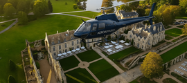 Château de Versailles: zážitek z vrtulníku
