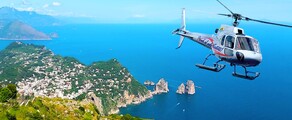 Salerno - Capri: přeprava vrtulníkem