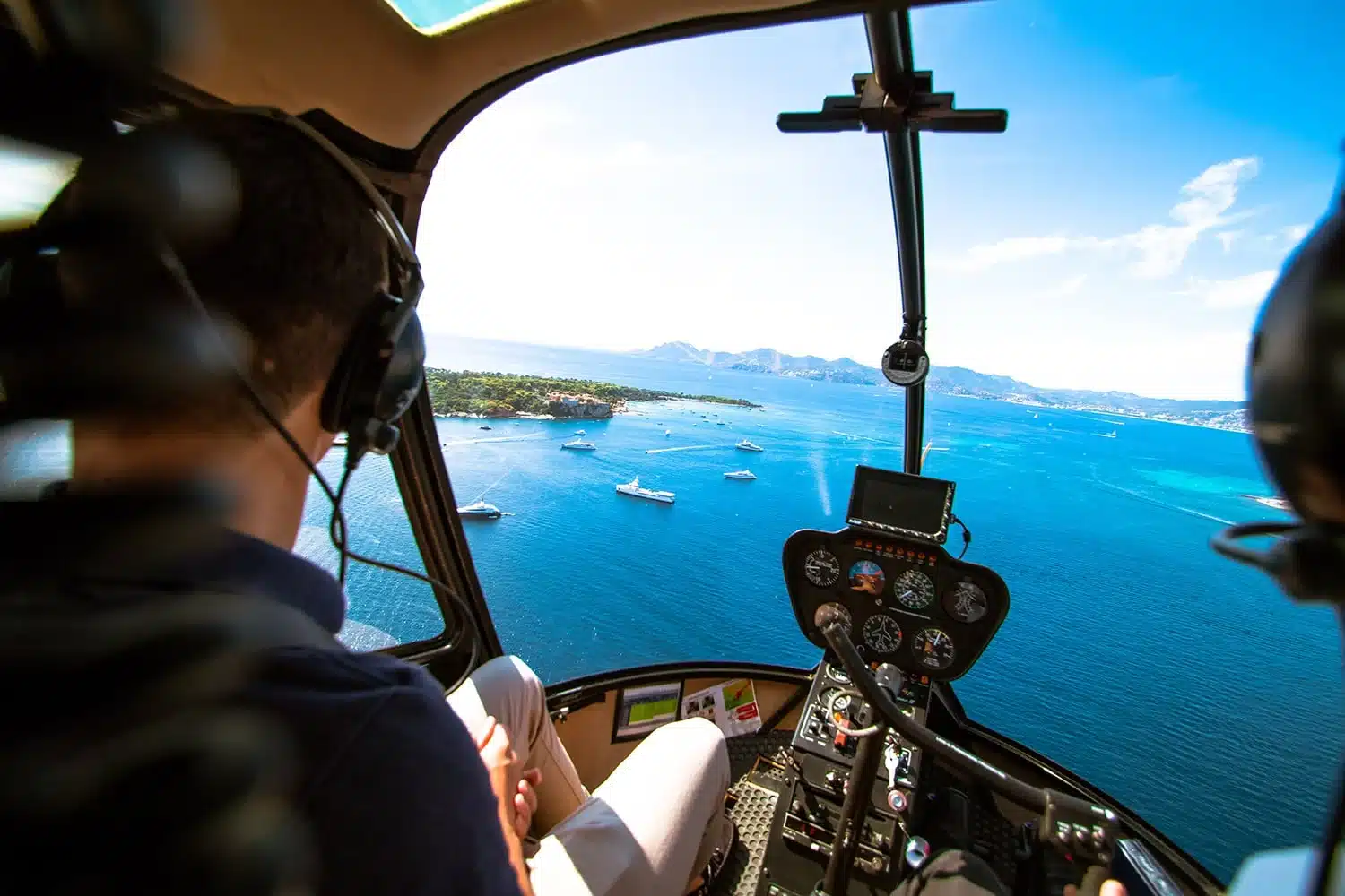 helicopter transfer capri