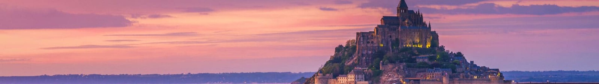Mont-Saint-Michel: zážitek z vrtulníku z Paříže