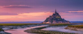 Mont-Saint-Michel: zážitek z vrtulníku z Paříže