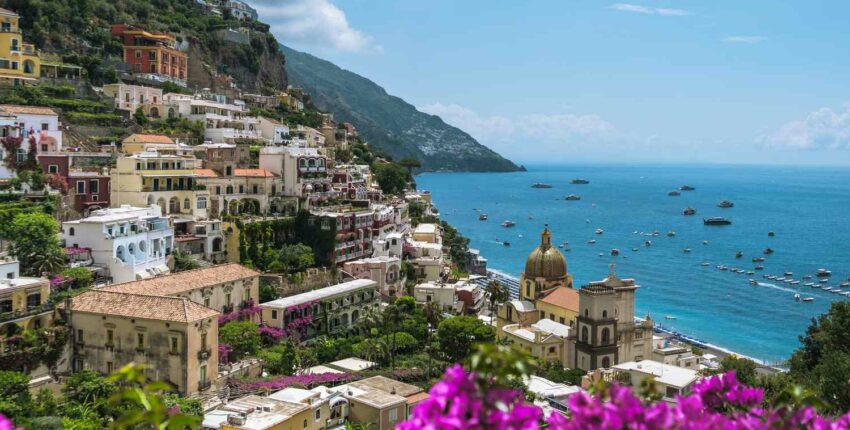 Salerno - Capri: přeprava vrtulníkem