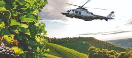 Domaine de Primard: zážitek z vrtulníku