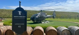 Château de Ferrières: zážitek z vrtulníku