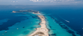 Malaga - Ibiza: přeprava vrtulníkem