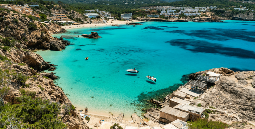 Malaga - Ibiza: přeprava vrtulníkem