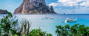 Malaga - Ibiza: přeprava vrtulníkem