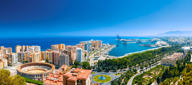 Malaga - Ibiza: přeprava vrtulníkem