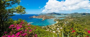 Antigua - Barbuda: přeprava vrtulníkem