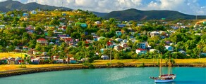 Antigua - Saint-Barthélemy: přeprava vrtulníkem