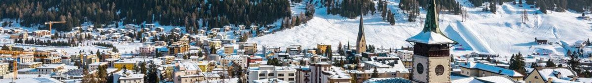 Ženeva - Davos: přeprava vrtulníkem