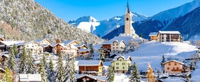 Curych - Davos: přeprava vrtulníkem