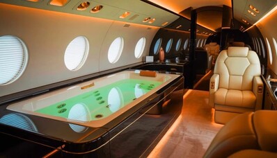 Vířivka na palubě a extrémní pohodlí: Bombardier Global 8000 se etabloval jako nejprestižnější a nejvýkonnější business jet na světě