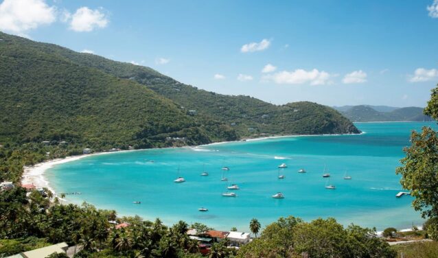 Saint-Thomas - Tortola: přeprava vrtulníkem