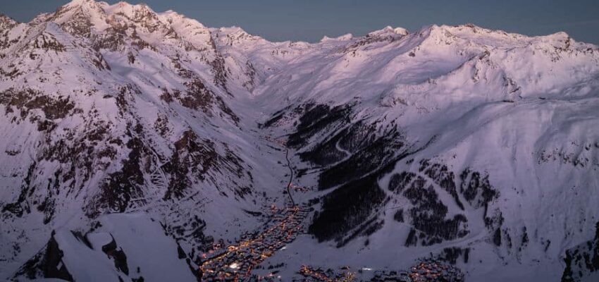 Ženeva - Val d'Isère: přeprava vrtulníkem