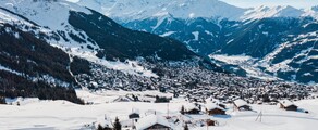 Ženeva - Verbier: přeprava vrtulníkem