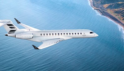 Bombardier Global 8000 kanadský výrobce uvádí do provozu nejrychlejší business jet od dob Concordu